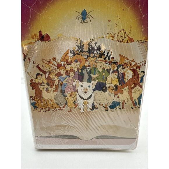 Charlottes Web VHS 1996 Clamshell Vintage Factory Sealed - Picture 2 of 12